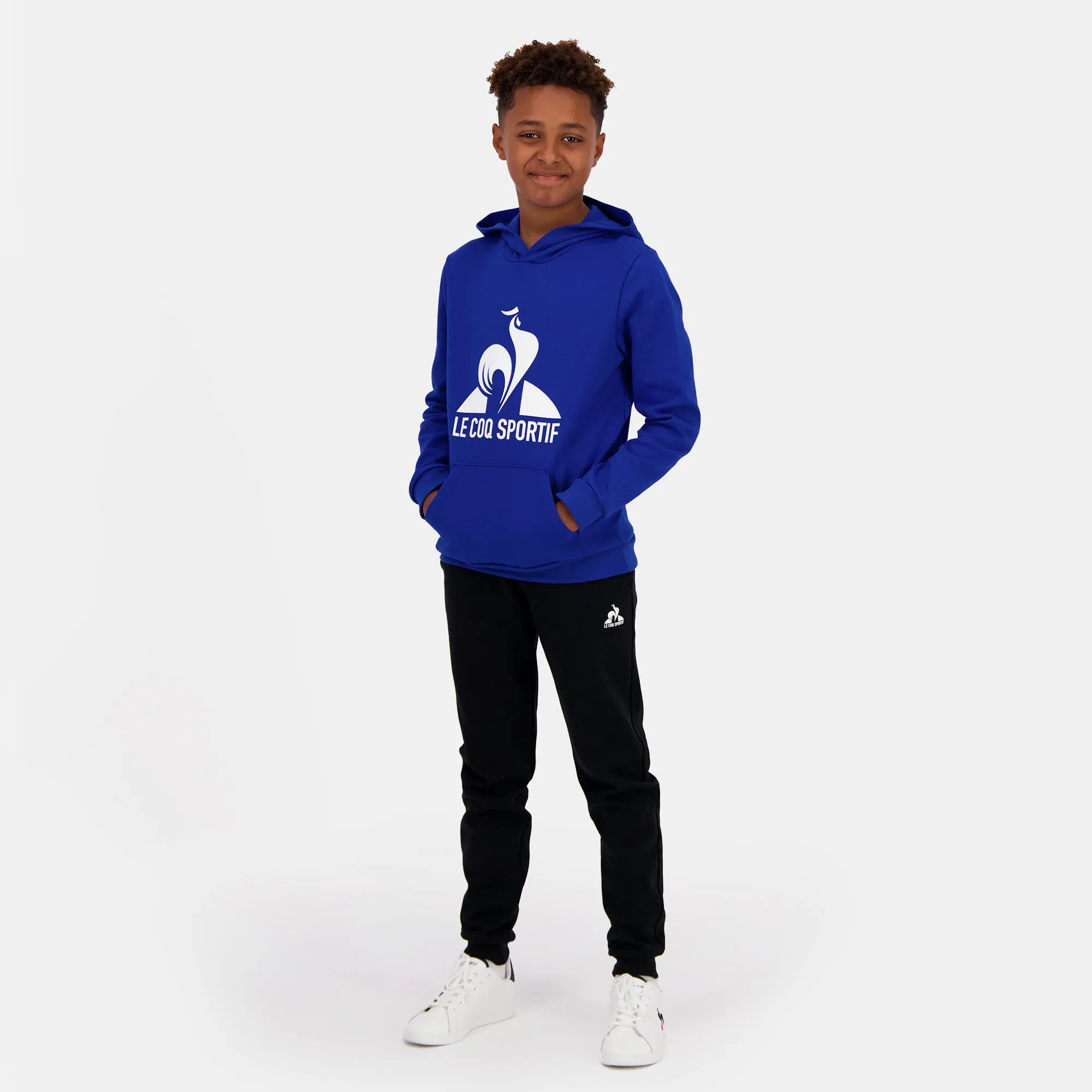 2321225-ESS Hoody N°3 Enfant bleu electro | Sweat à capuche Enfant