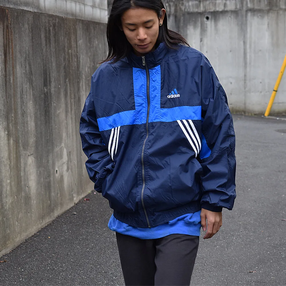 90’s adidas 裏地付き ナイロンジャケット 221129