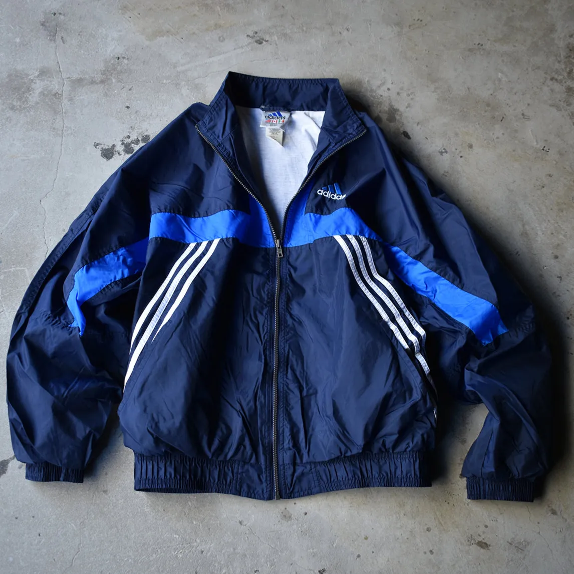90’s adidas 裏地付き ナイロンジャケット 221129