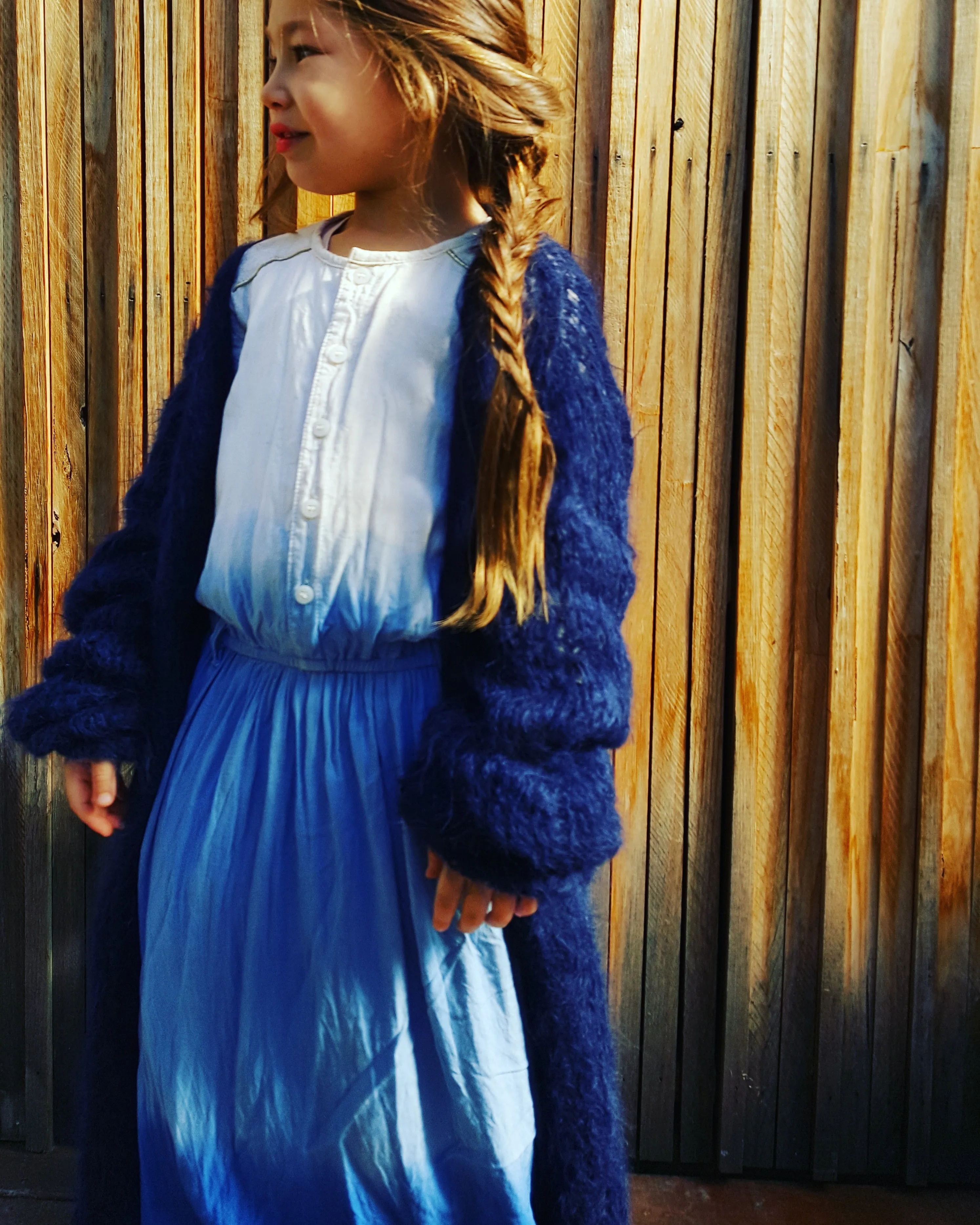 Amano kids Boho suri Alpaca Cardi