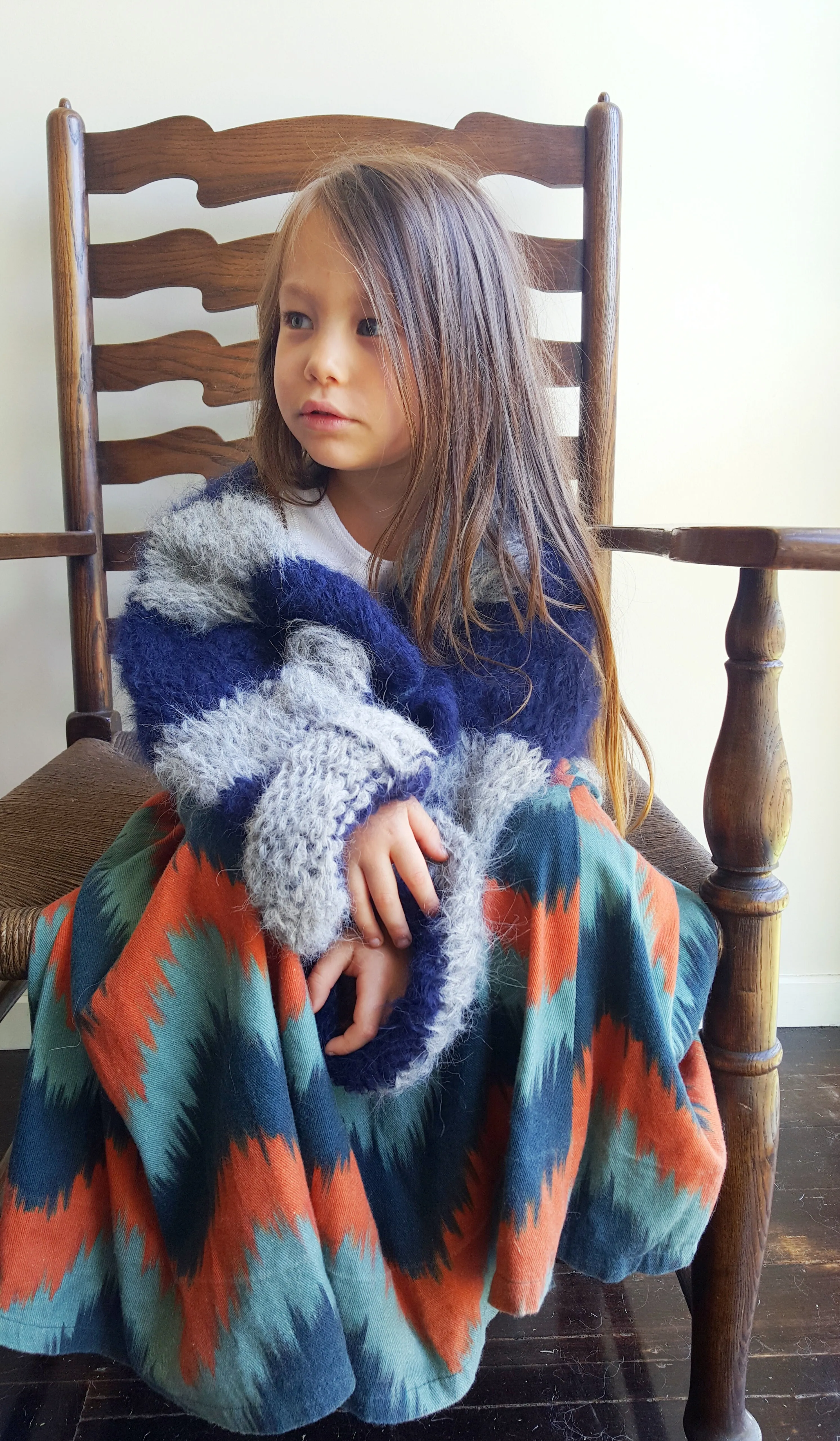 Amano kids Boho suri Alpaca Cardi