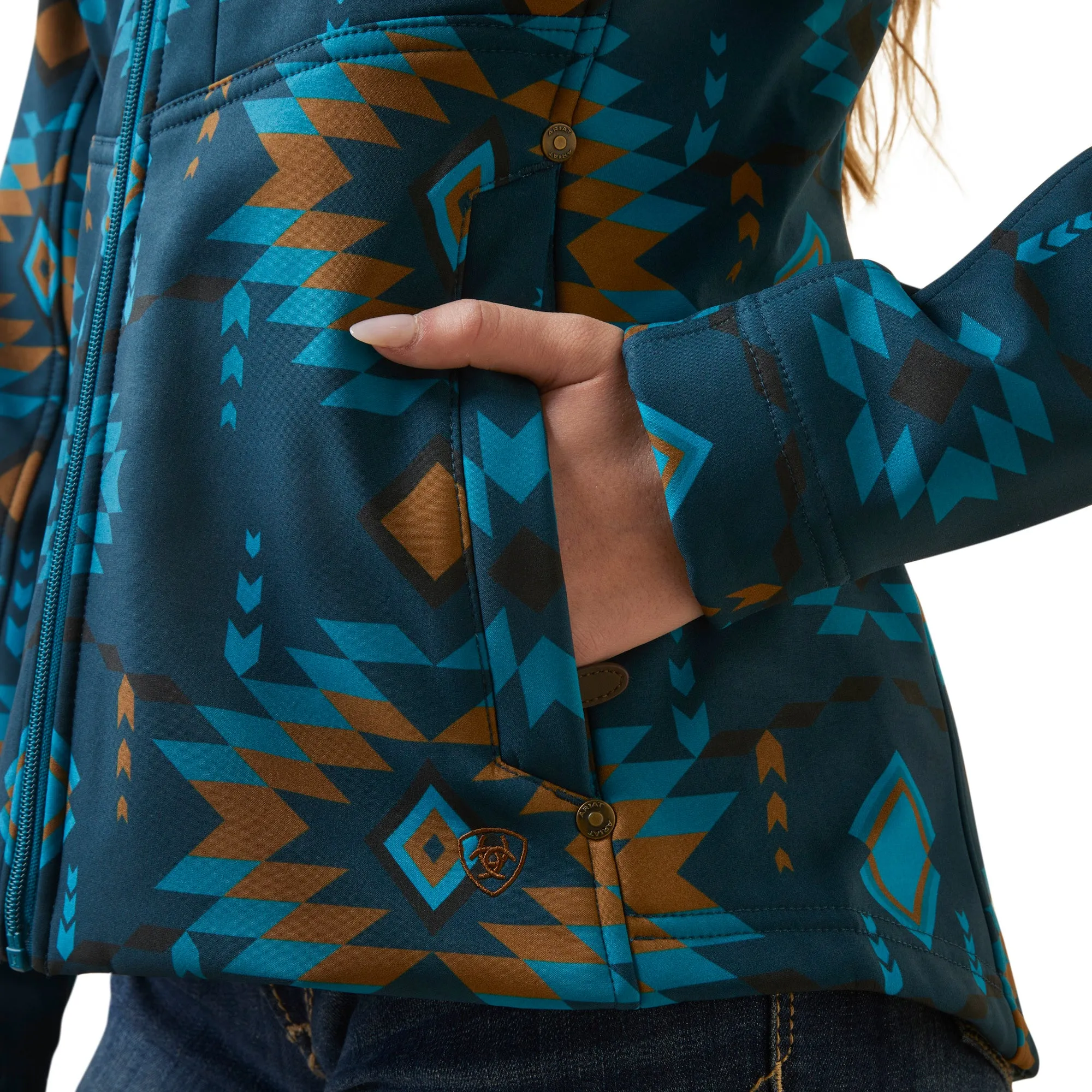 Ariat Ladies R.E.A.L. Concealed Carry Sioux Falls Softshell Jacket 10046670