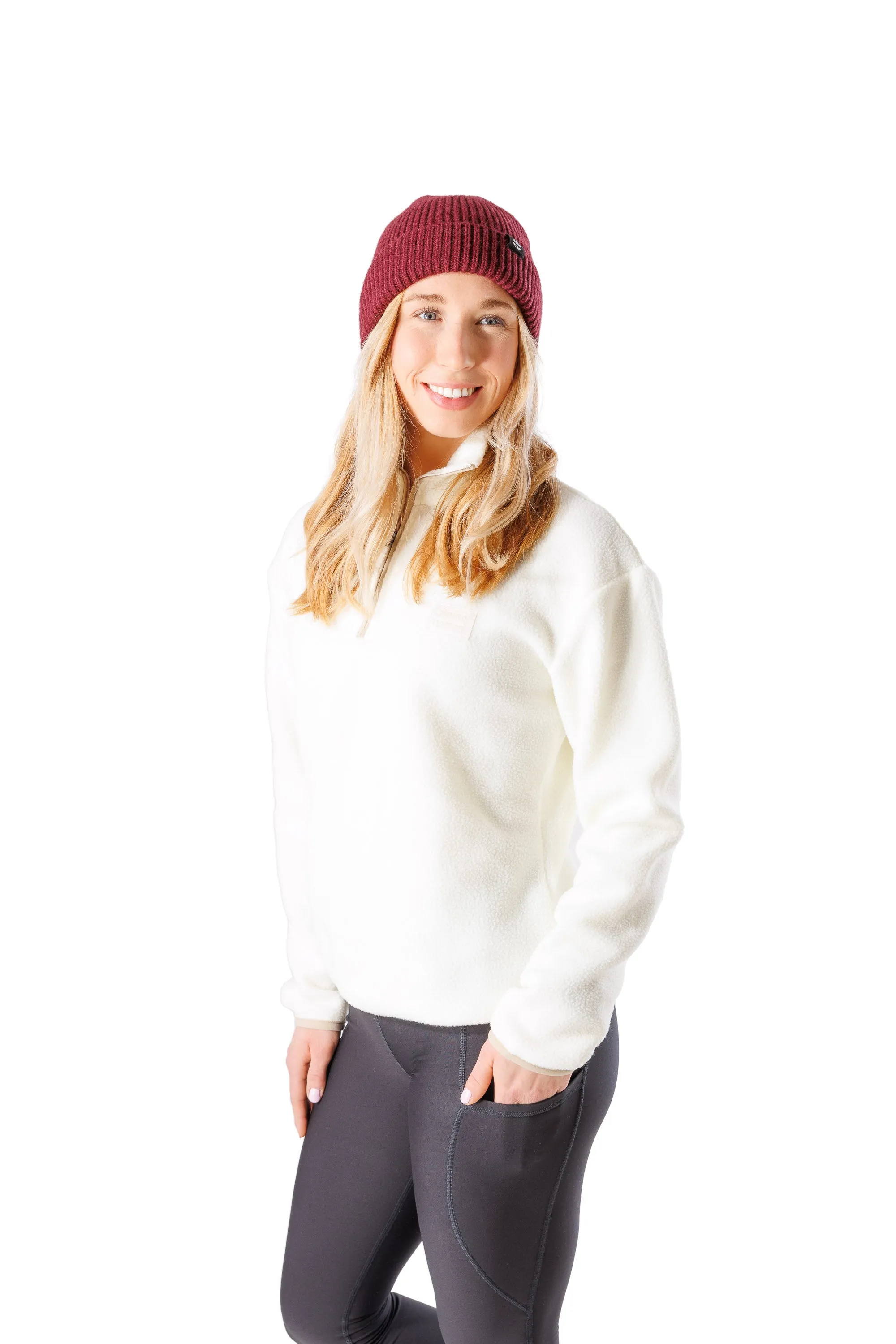Atlas Fleece Sweater Ivory