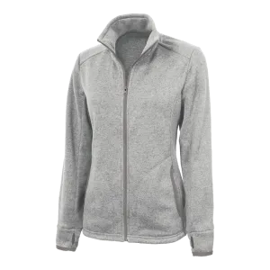 B2003W Ladies Heathered Fleece Jacket