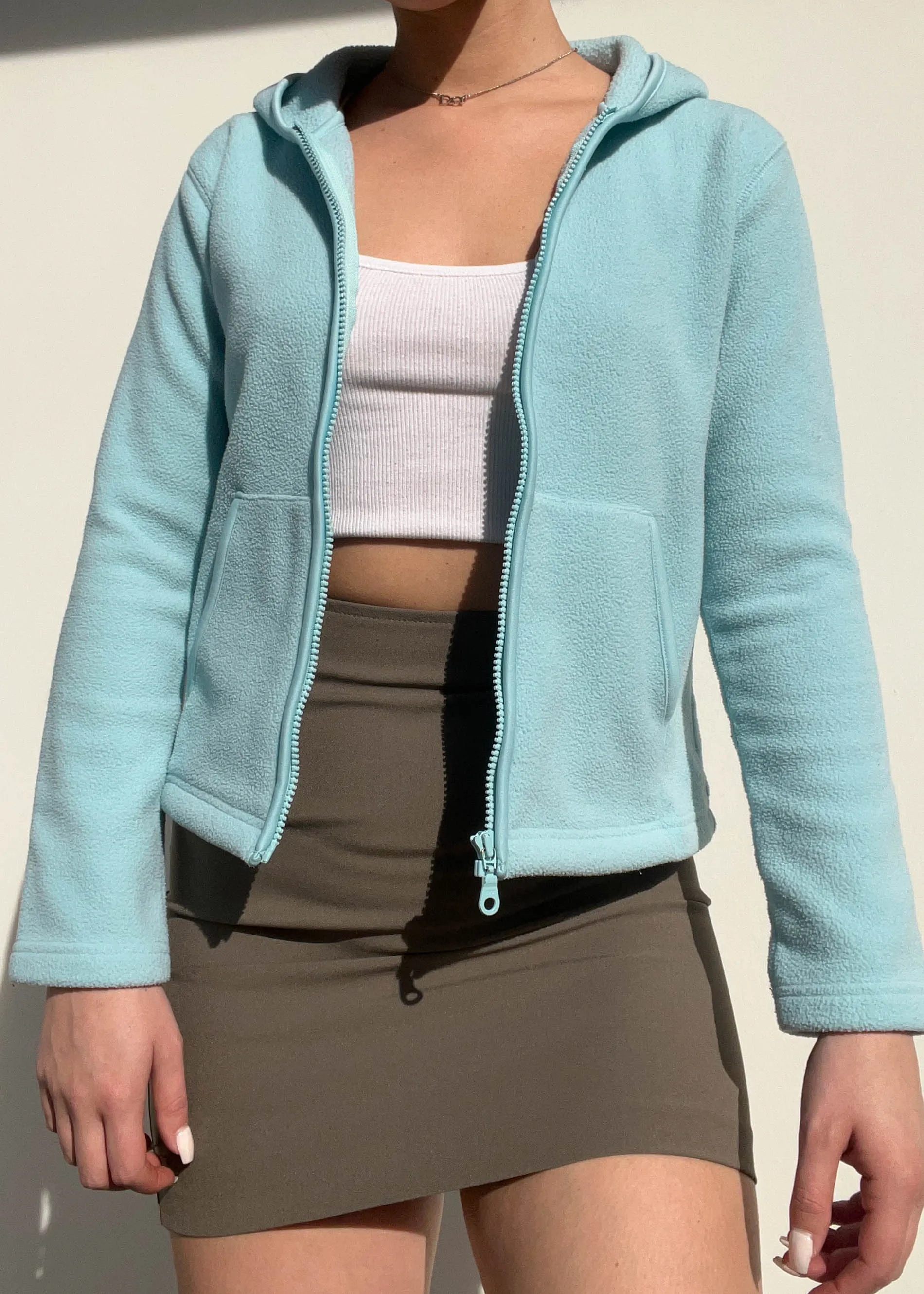 Baby Blue Fleece Jacket (S)