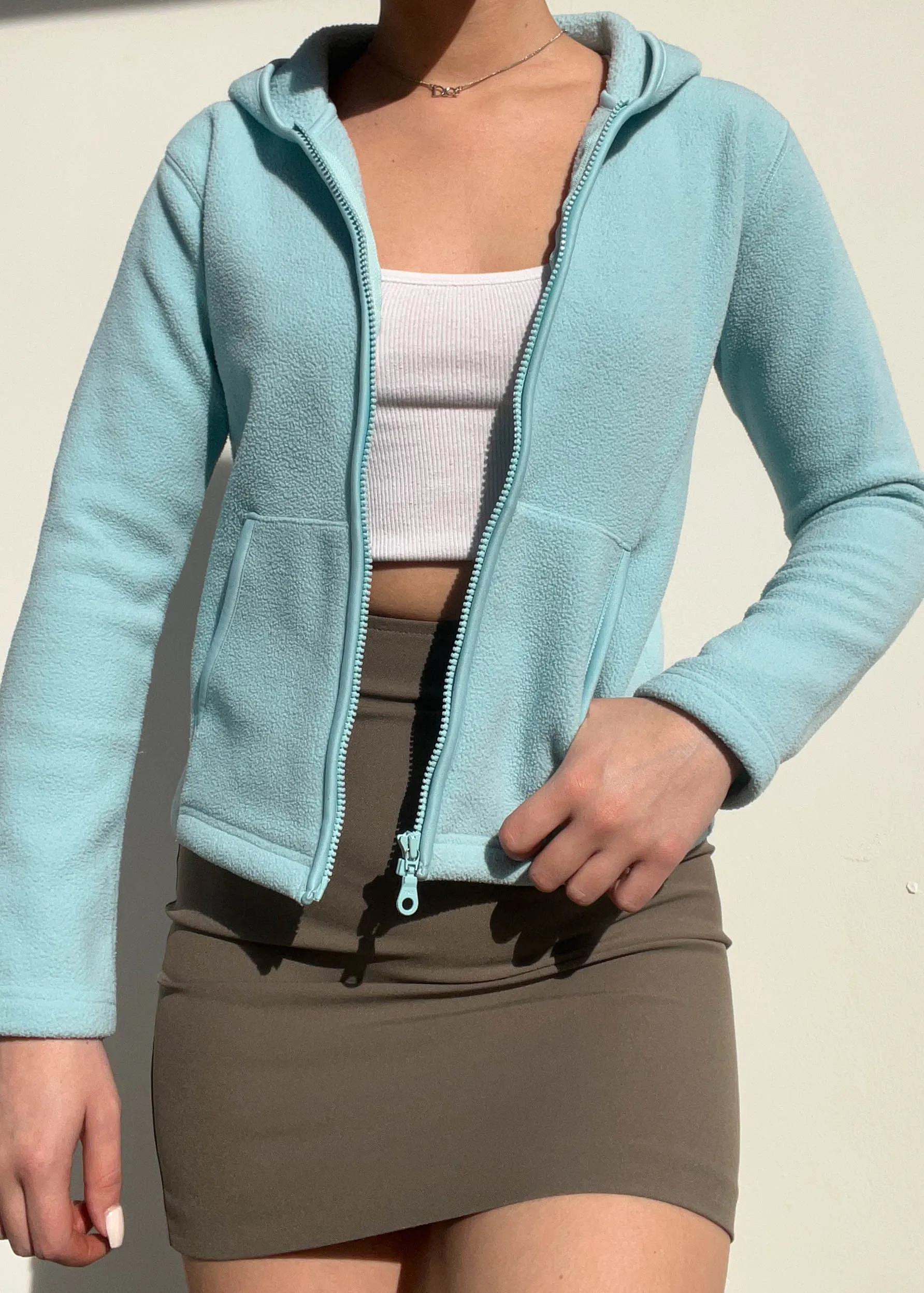 Baby Blue Fleece Jacket (S)