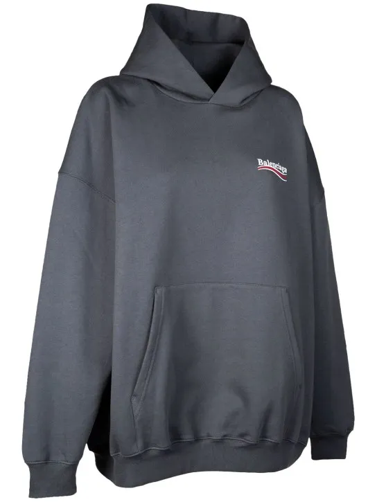 Balenciaga   Political Campaign cotton hoodie 