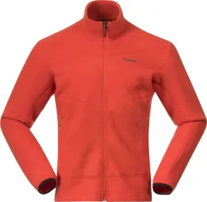Bergans Men&#x27;s Rabot Merino Fleece Midlayer Jacket Lava | Buy Bergans Men&#x27;s Rabot Merino Fleece Midlayer Jacket Lava here | Outnorth