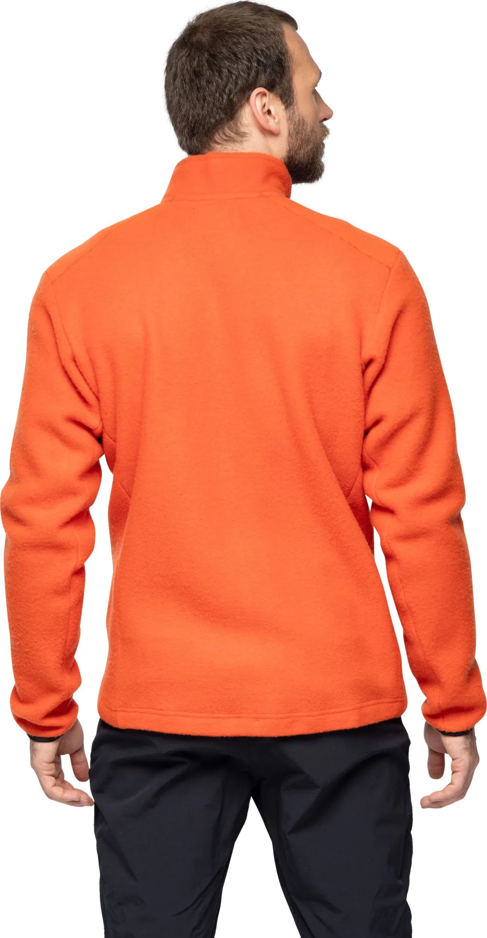 Bergans Men&#x27;s Rabot Merino Fleece Midlayer Jacket Lava | Buy Bergans Men&#x27;s Rabot Merino Fleece Midlayer Jacket Lava here | Outnorth