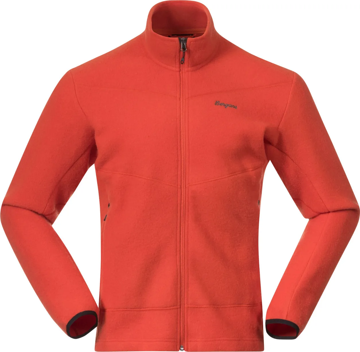 Bergans Men&#x27;s Rabot Merino Fleece Midlayer Jacket Lava | Buy Bergans Men&#x27;s Rabot Merino Fleece Midlayer Jacket Lava here | Outnorth