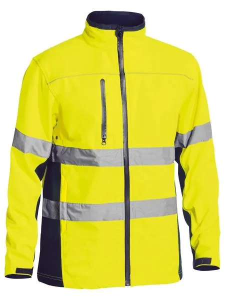 BISLEY Soft Shell Jacket with 3M Reflective Tape (BJ6059T)