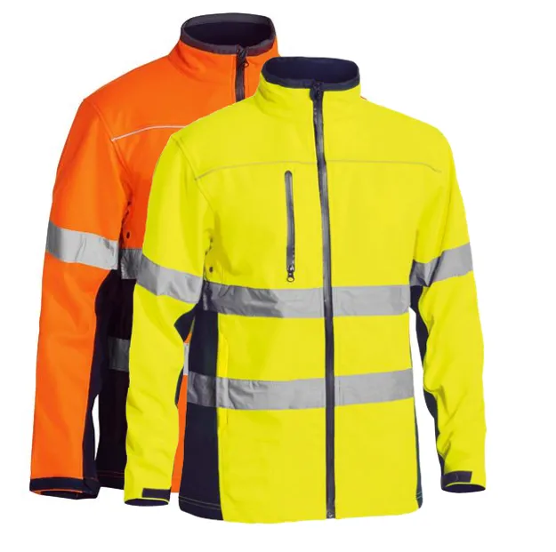 BISLEY Soft Shell Jacket with 3M Reflective Tape (BJ6059T)