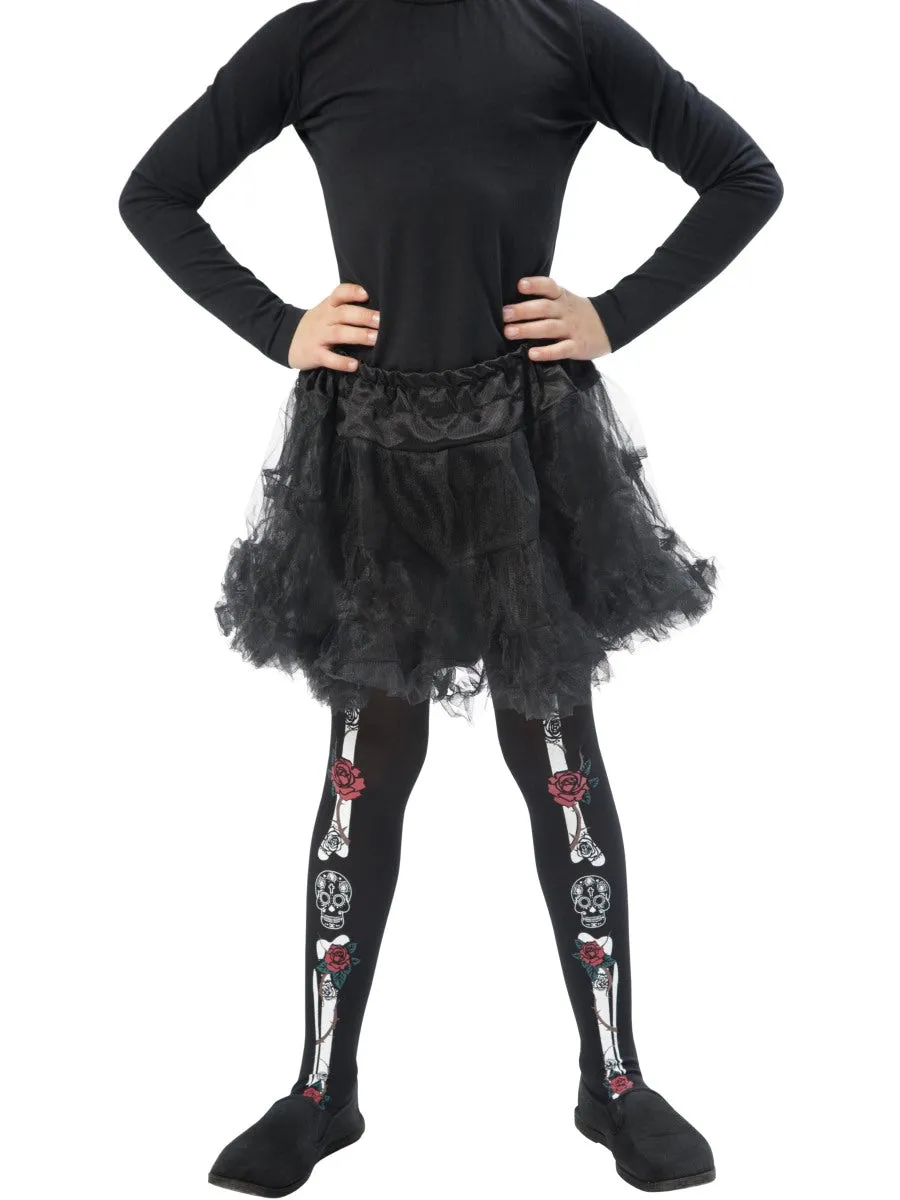 Black Day of the Dead Tights