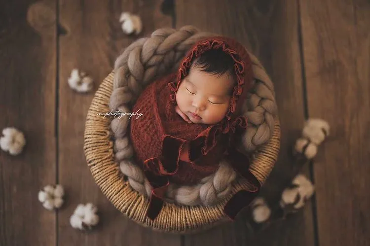Black knitted alpaca wrap, dark, white, sage, layer, newborn, made to order