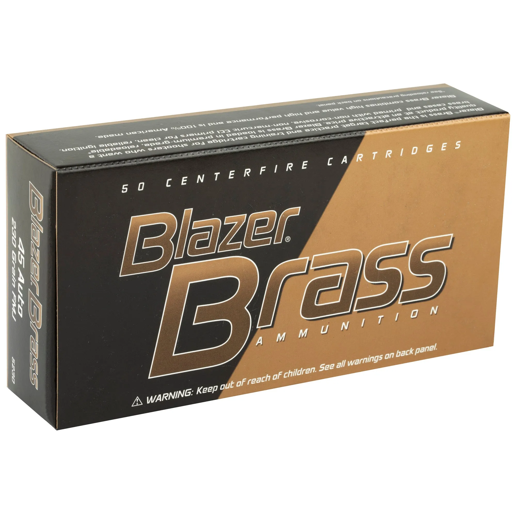 Blazer Brass 45acp 230 Fmj 50-10