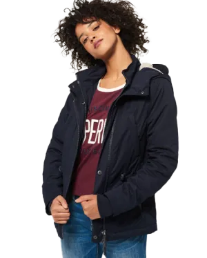Boxy Snorkle Parker in Super Dark Navy