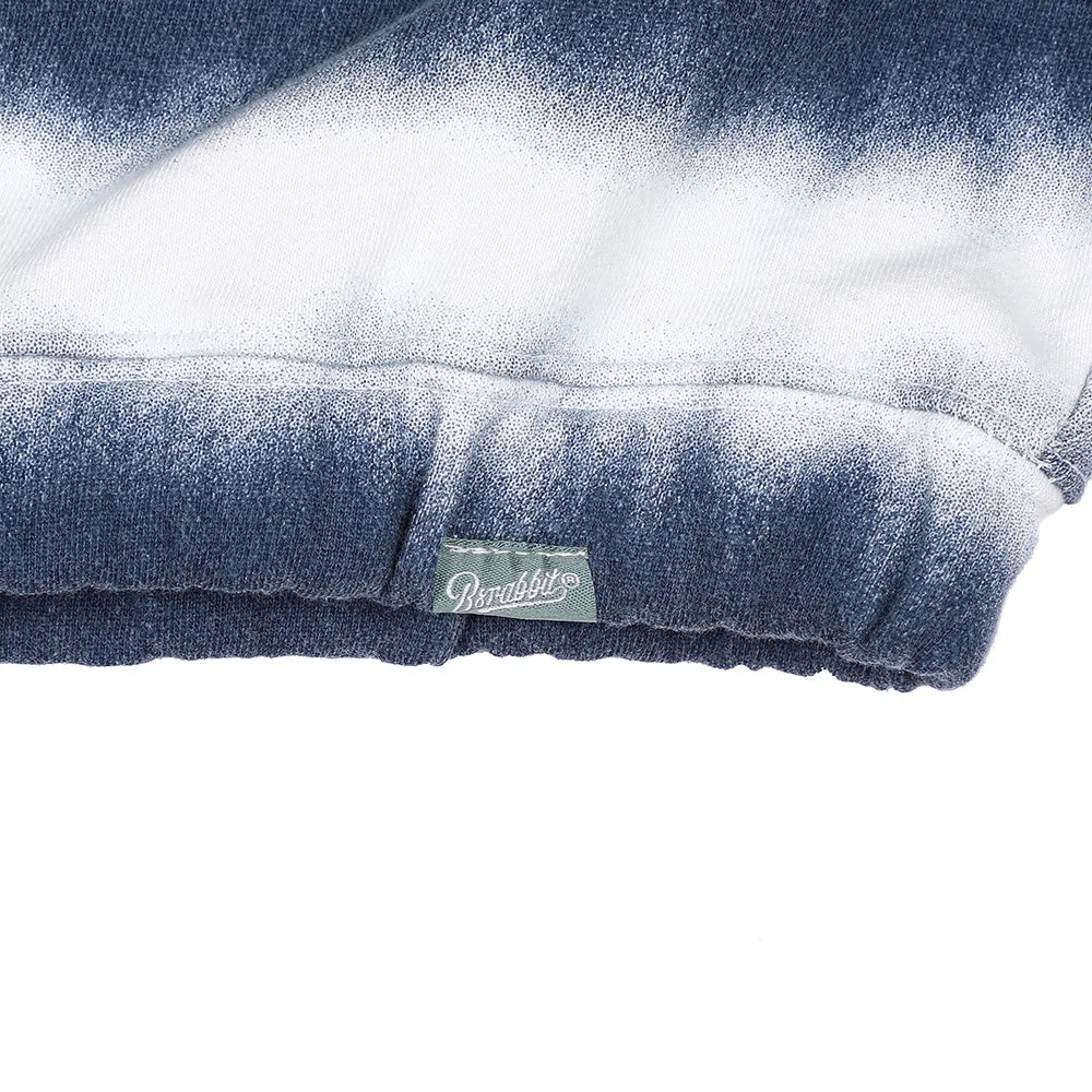 BS TIE-DYE HOODIE NAVY