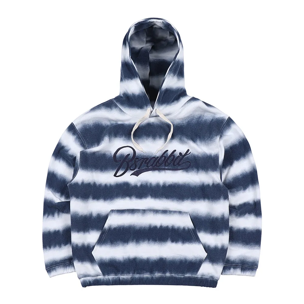 BS TIE-DYE HOODIE NAVY