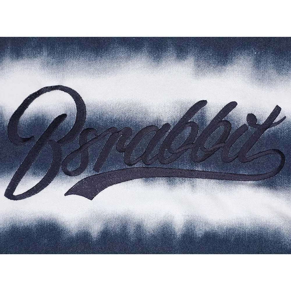 BS TIE-DYE HOODIE NAVY