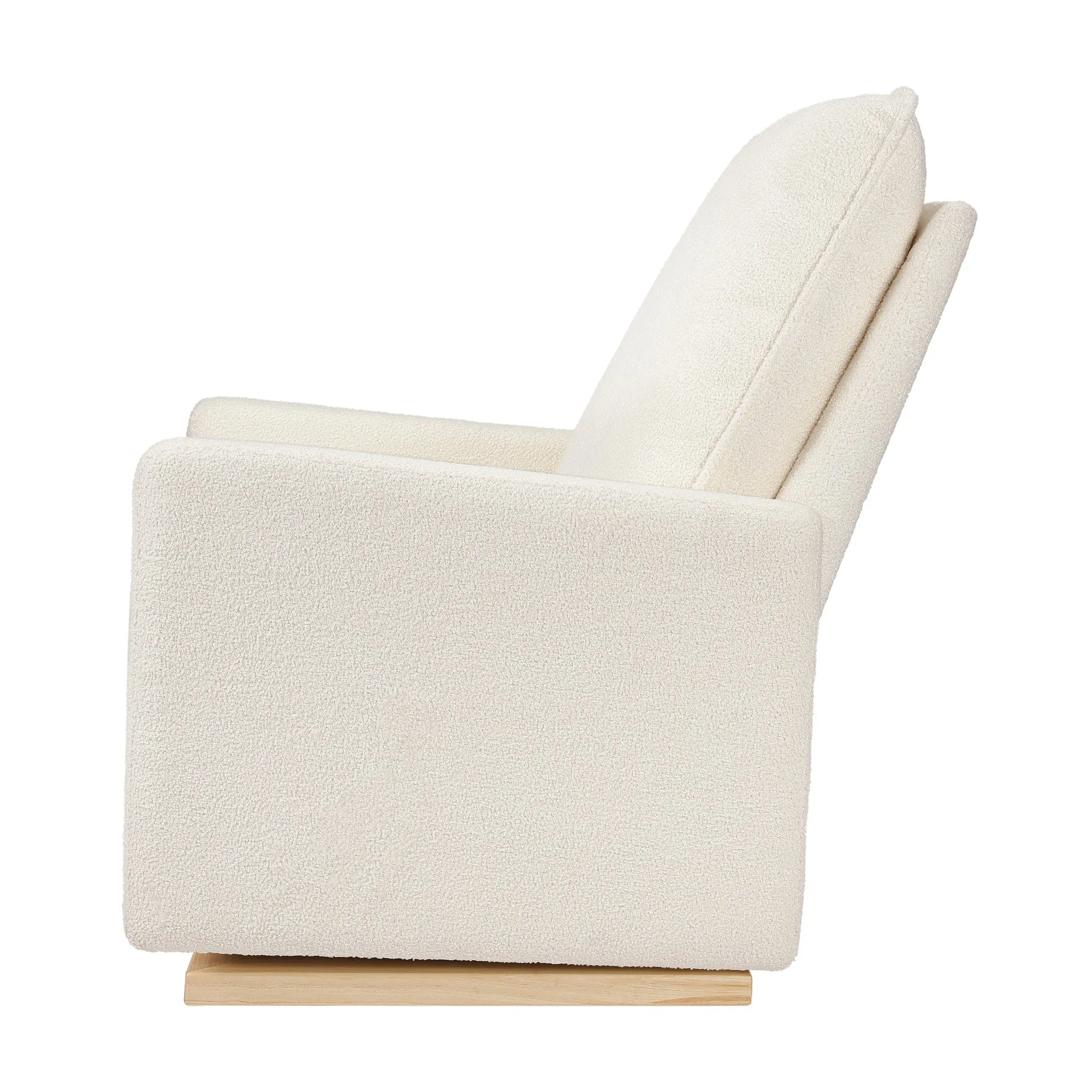 Cali Pillowback Chair-and-a-Half Glider - Chantilly Fleece