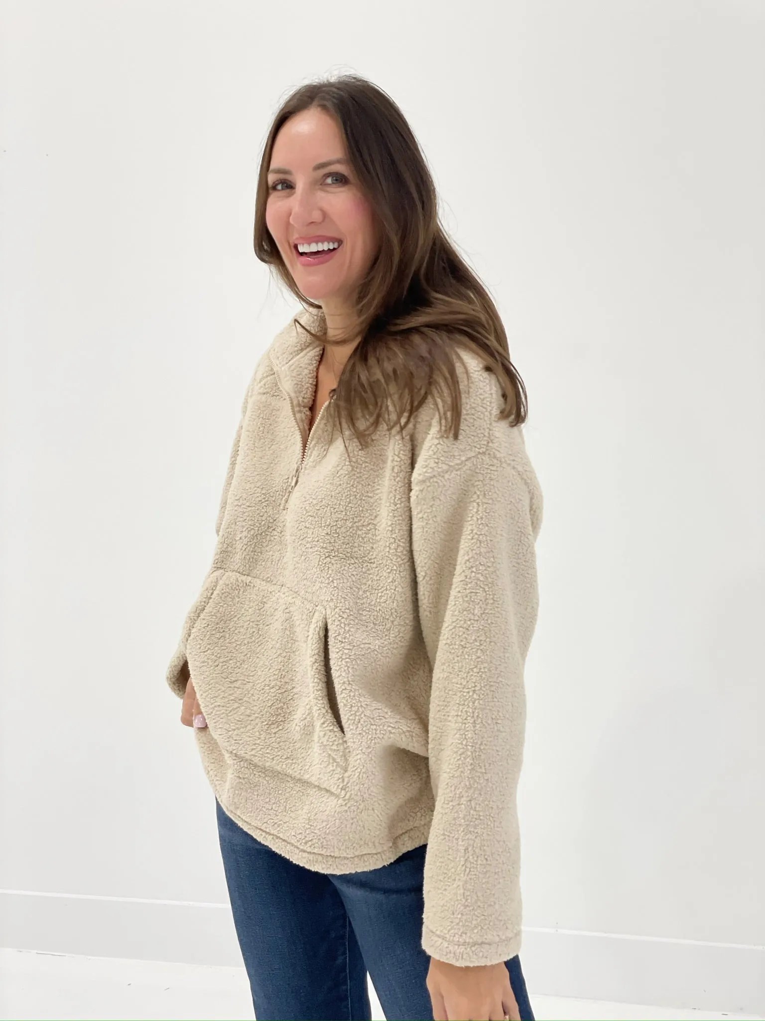 Coziest of Cozy Pullover - Natural