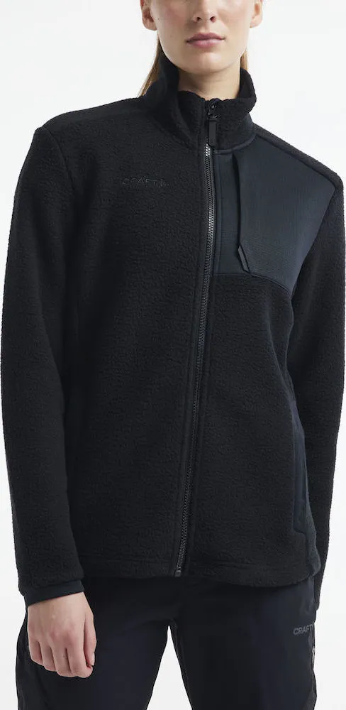 Craft Women&#x27;s Adv Explore Pile Fleece Jacket Black | Buy Craft Women&#x27;s Adv Explore Pile Fleece Jacket Black here | Outnorth