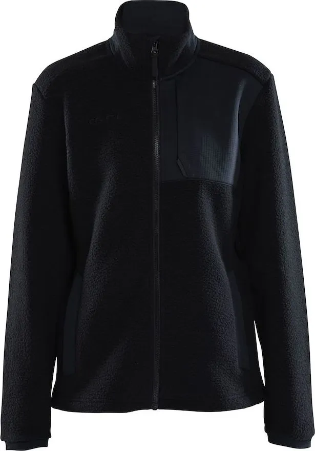 Craft Women&#x27;s Adv Explore Pile Fleece Jacket Black | Buy Craft Women&#x27;s Adv Explore Pile Fleece Jacket Black here | Outnorth