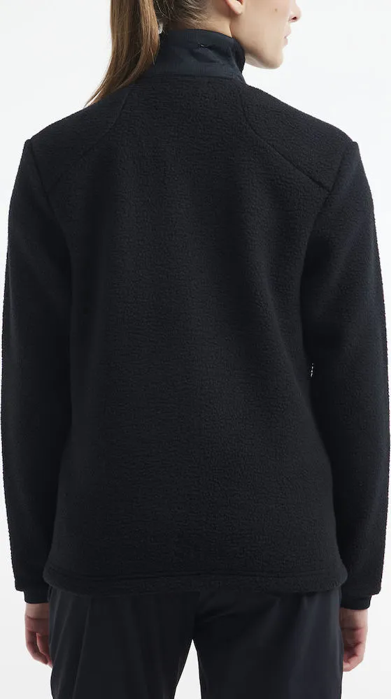Craft Women&#x27;s Adv Explore Pile Fleece Jacket Black | Buy Craft Women&#x27;s Adv Explore Pile Fleece Jacket Black here | Outnorth