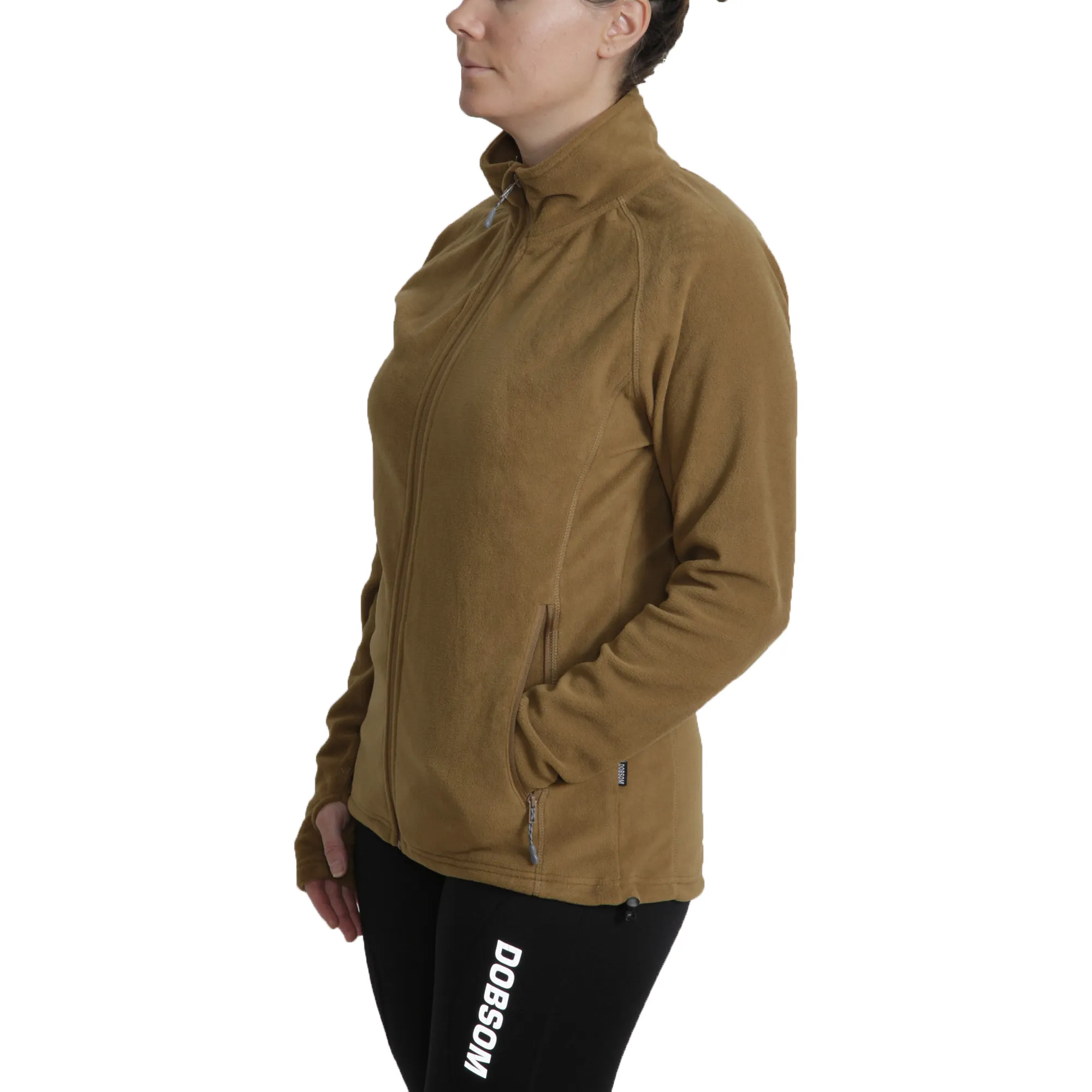 Dobsom Women&#x27;s Pescara Fleece Jacket Brown | Buy Dobsom Women&#x27;s Pescara Fleece Jacket Brown here | Outnorth