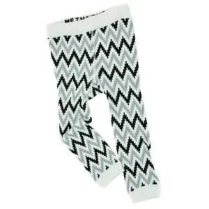 Footless Tights - DigitalZig - Black/White
