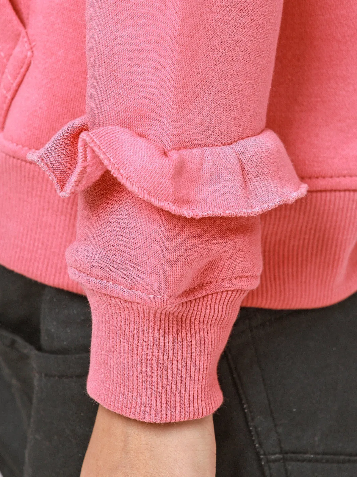 Girl's Pink Hoodie - EGTH22-014