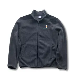 Hatching Time Unisex Fleece Jacket (Gray)