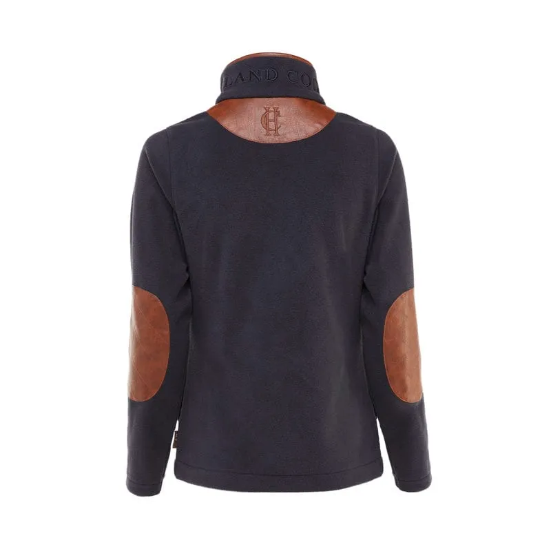 Holland Cooper Country Ladies Fleece Jacket - Ink Navy