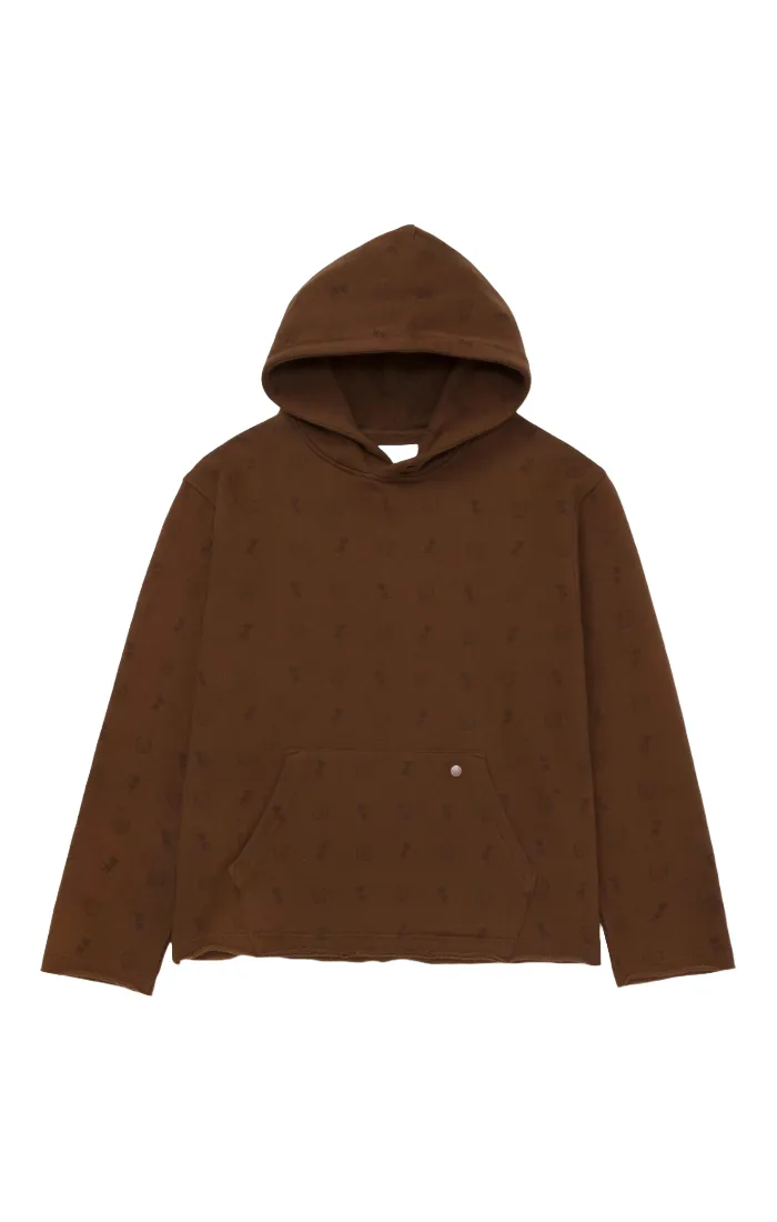 HONOR THE GIFT- Raw Edge Hoodie
