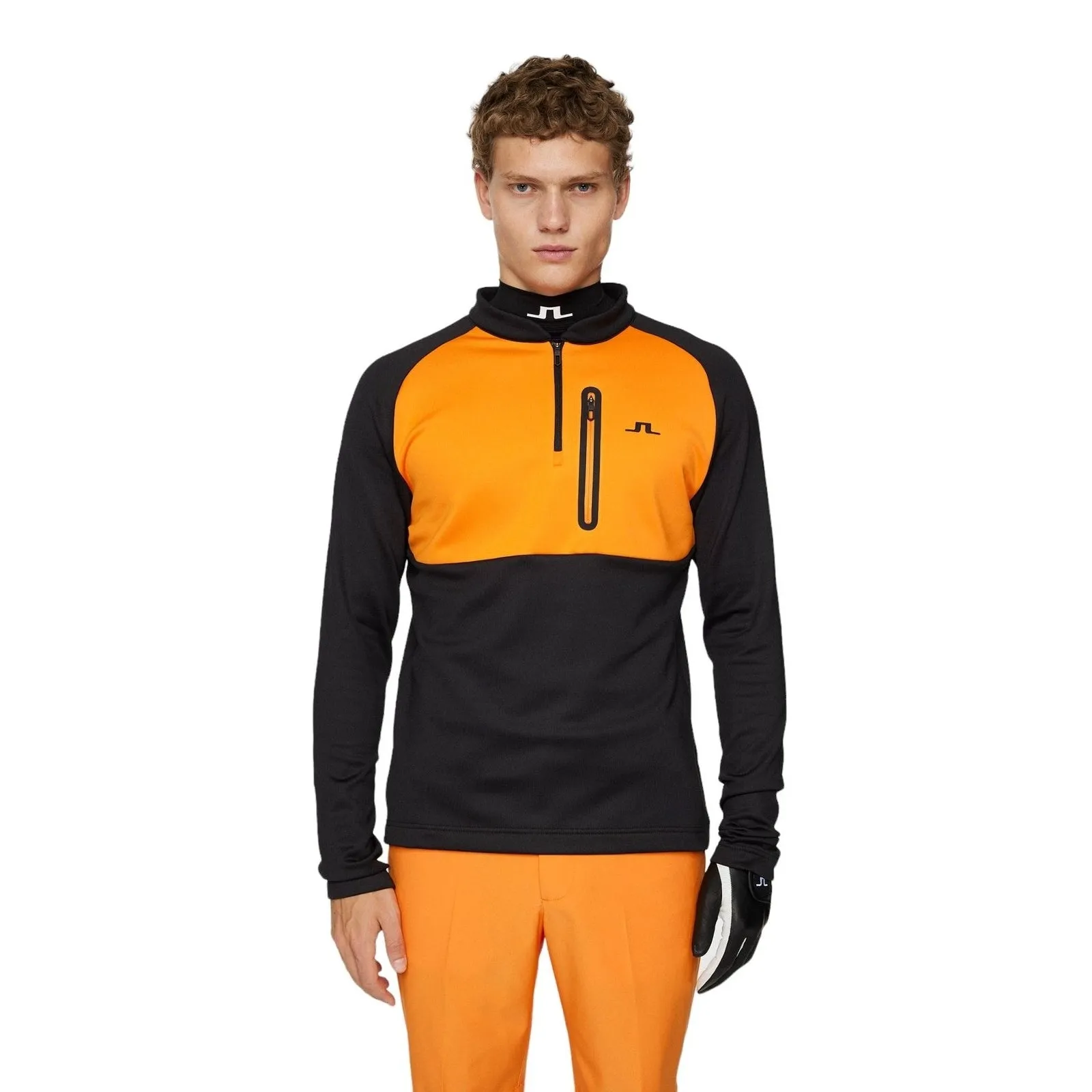 J Lindeberg Adam 1/4-Zip Golf Midlayer GMJS10936