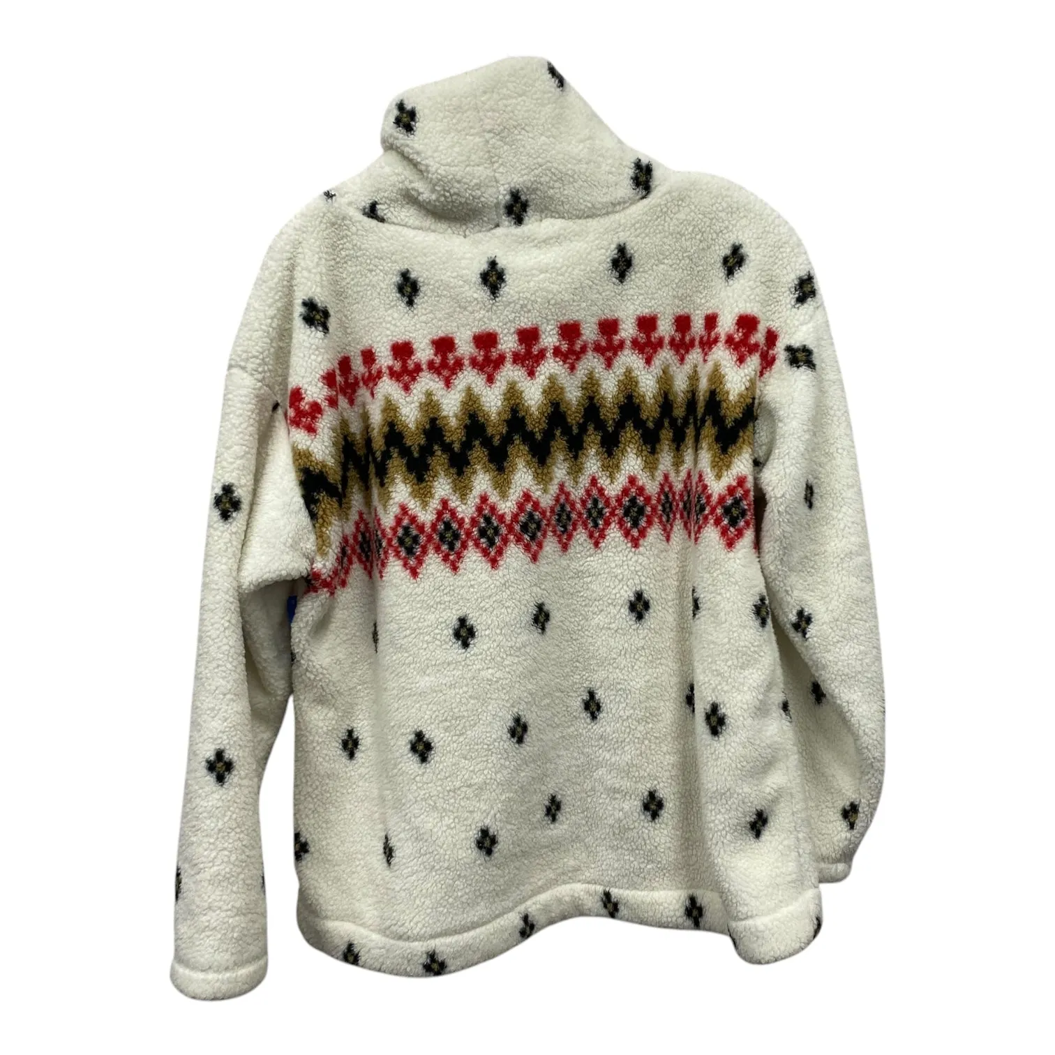 Jacket Fleece By Loft In White, Size:S
