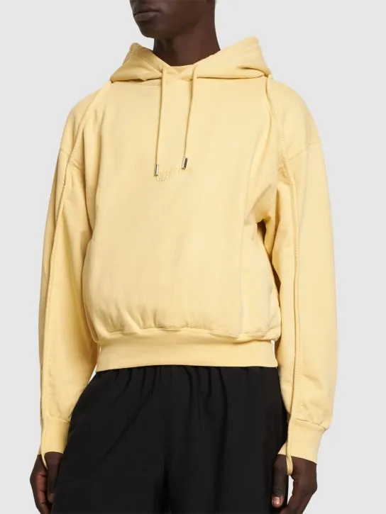 Jacquemus   Le Sweatshirt Camargue cotton hoodie 