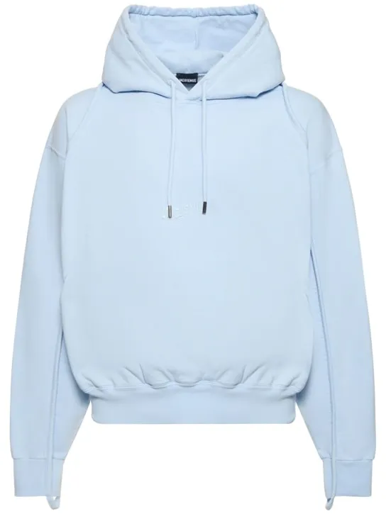 Jacquemus   Le Sweatshirt Camargue cotton hoodie 