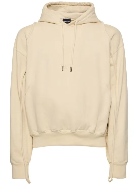 Jacquemus   Le Sweatshirt Camargue cotton hoodie 