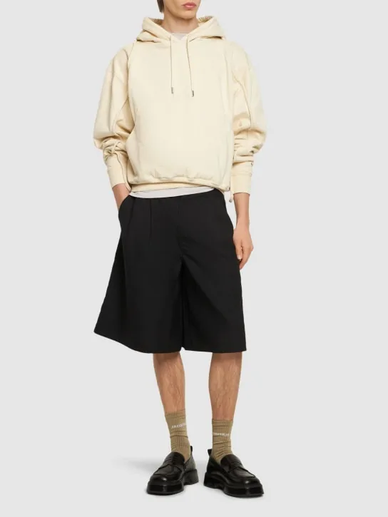 Jacquemus   Le Sweatshirt Camargue cotton hoodie 