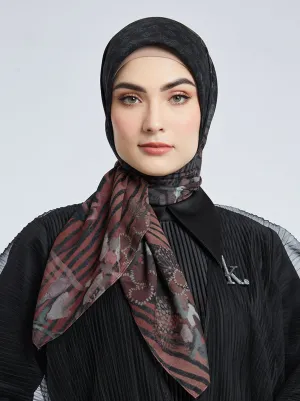 KIMMONIA SIGNATURE SCARF ESPRESSO