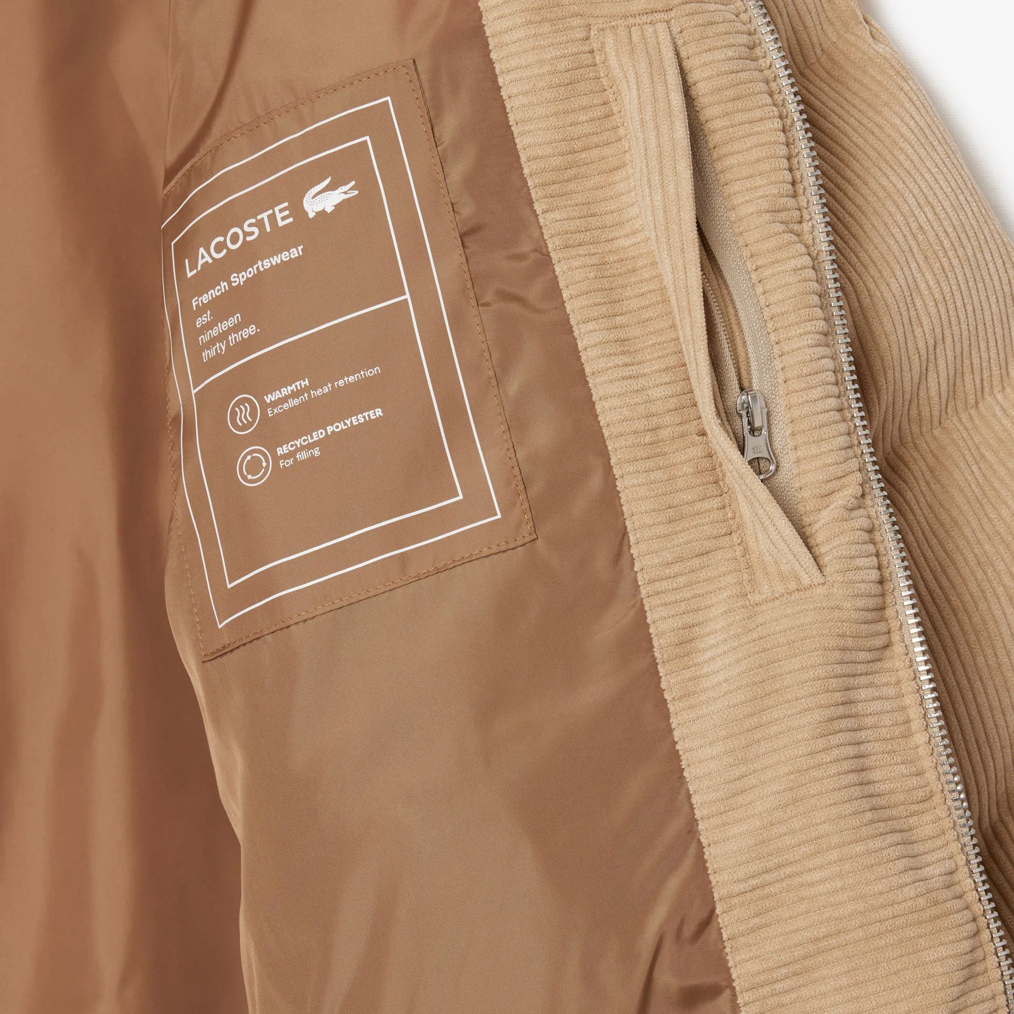 Lacoste BH2890 Corduroy Jacket