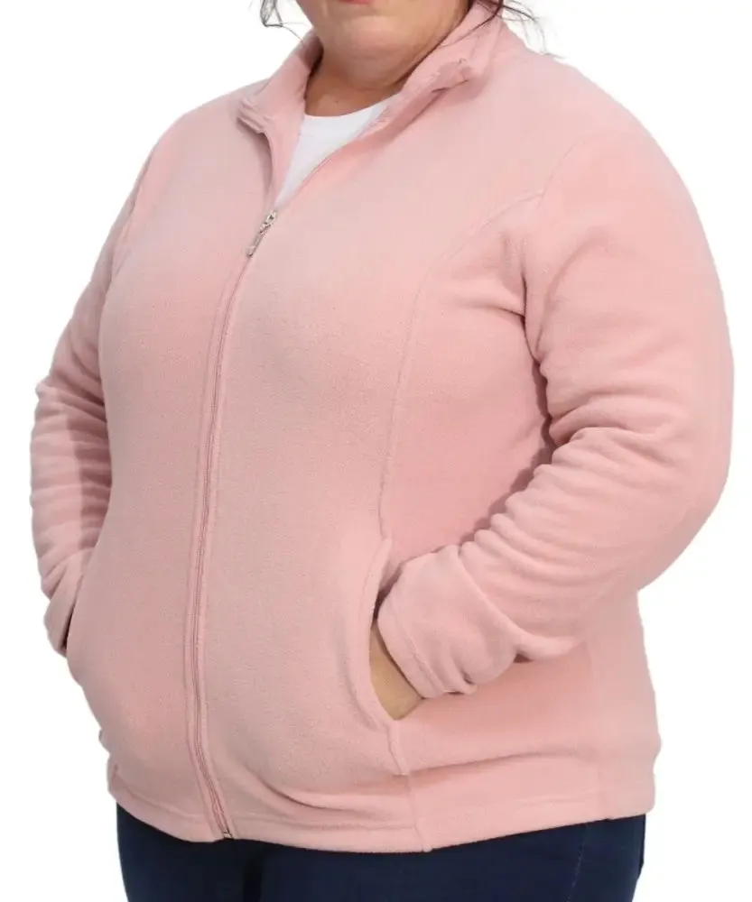 Ladies Long Sleeve Fleece Jacket