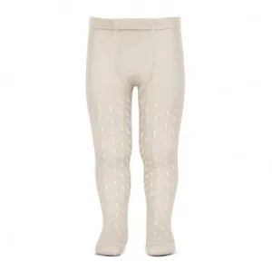 Linen Full Openwork Tights