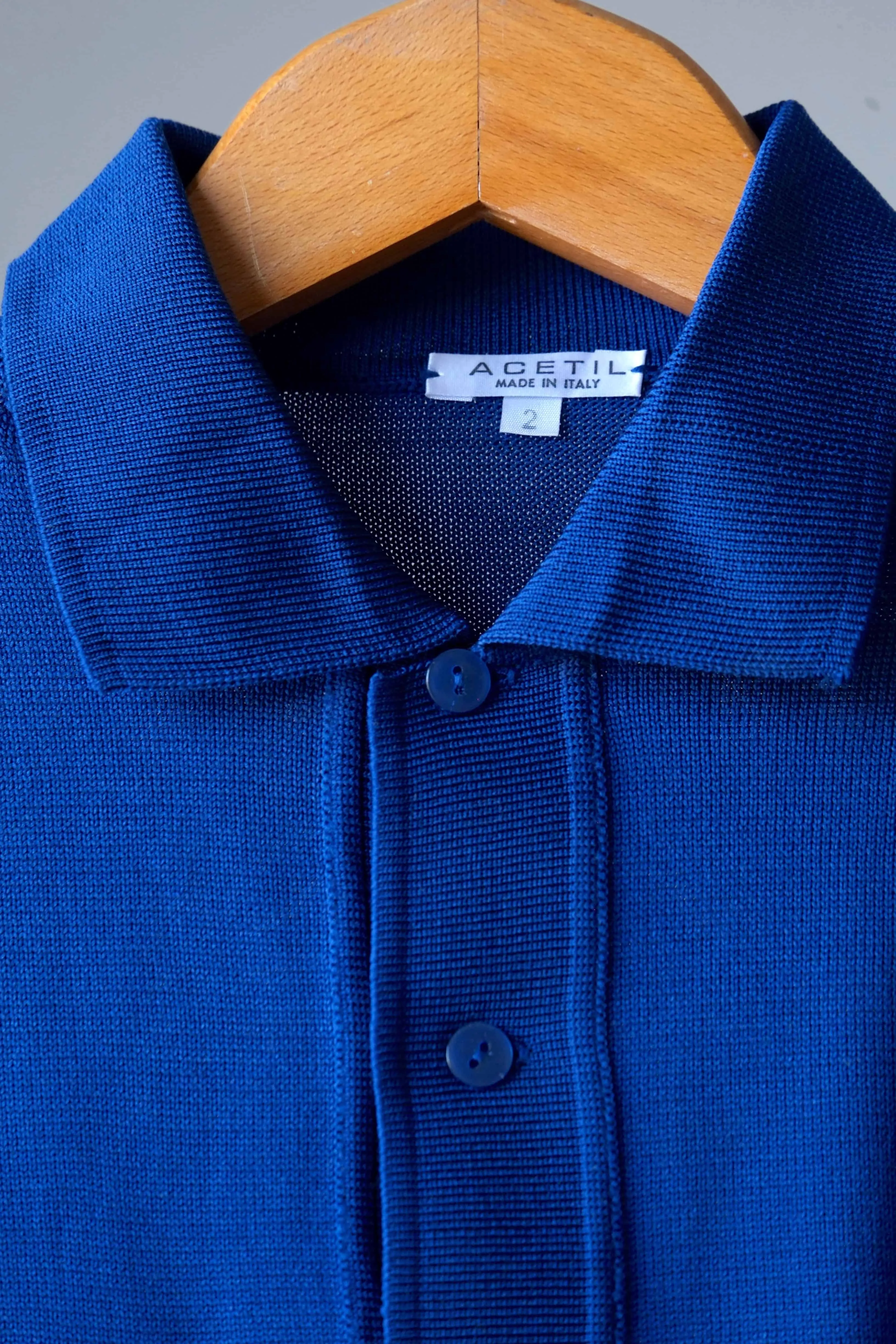 LUXURY CREATIONS 60's Knit Polo Shirt