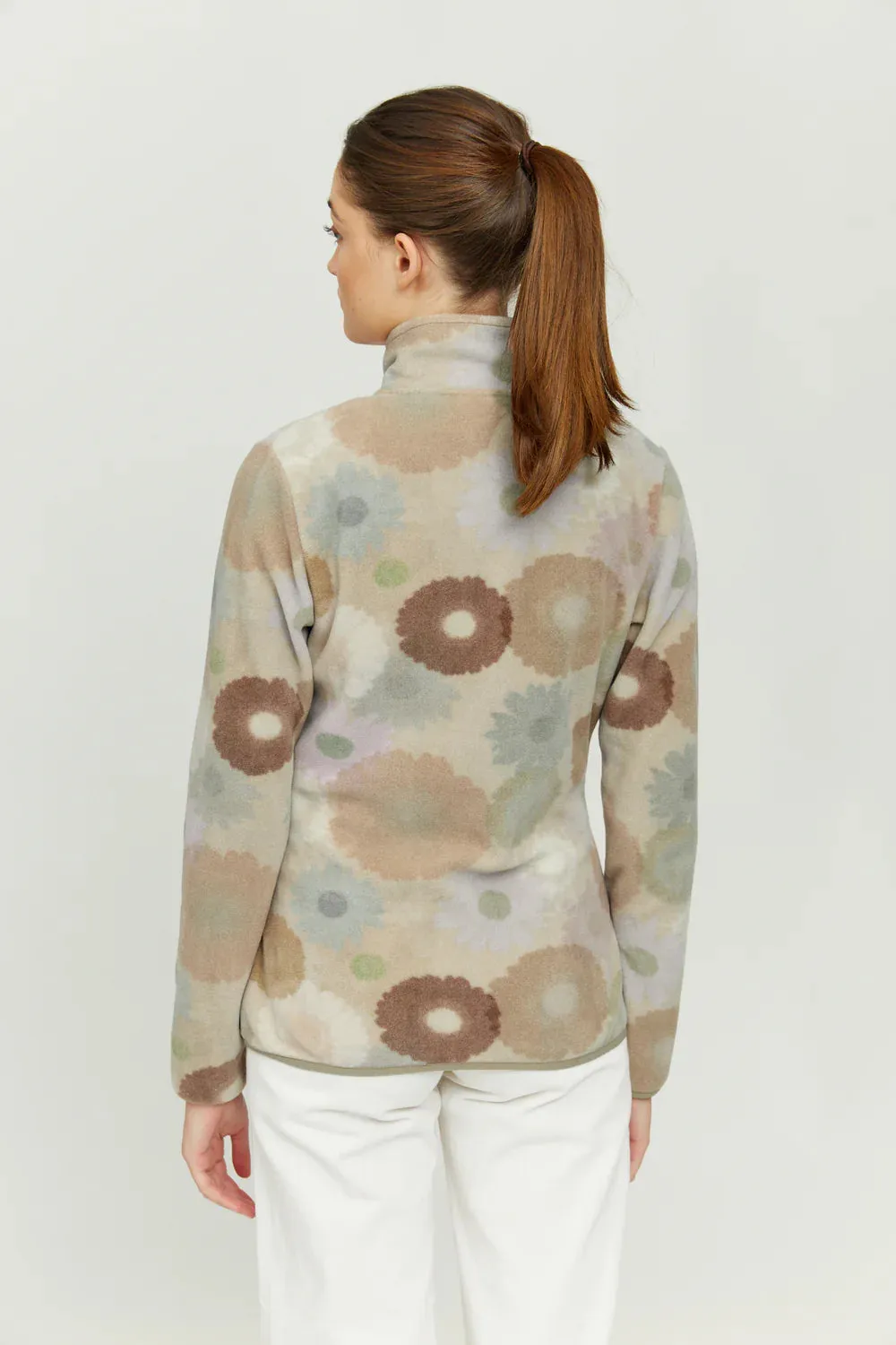 Mazine Given Printed Fleece Jacke