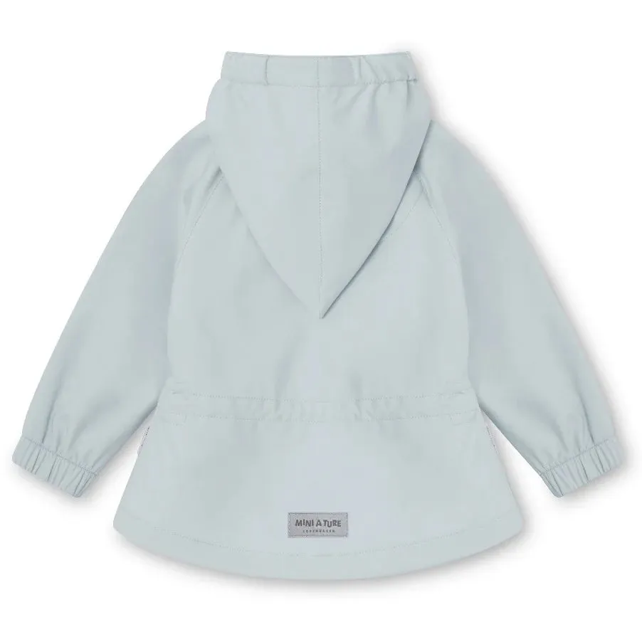 MINI A TURE MATWAI Spring Softshell Jacket. GRS - Pearl Blue