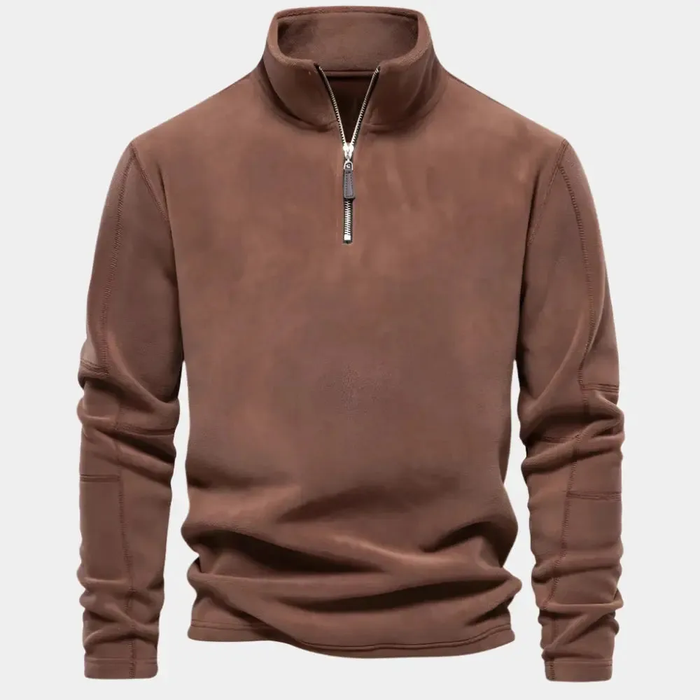 Minimalist Fleece Jacket - Cross & Crown