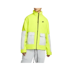 Nike Men's Sportswear Sperpa Fleece Essentials  Jacket Volt