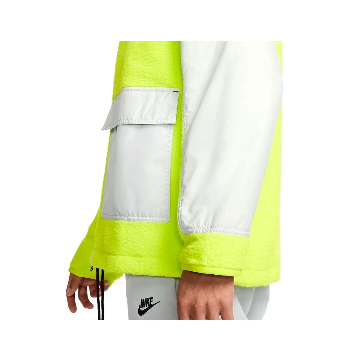Nike Men's Sportswear Sperpa Fleece Essentials  Jacket Volt